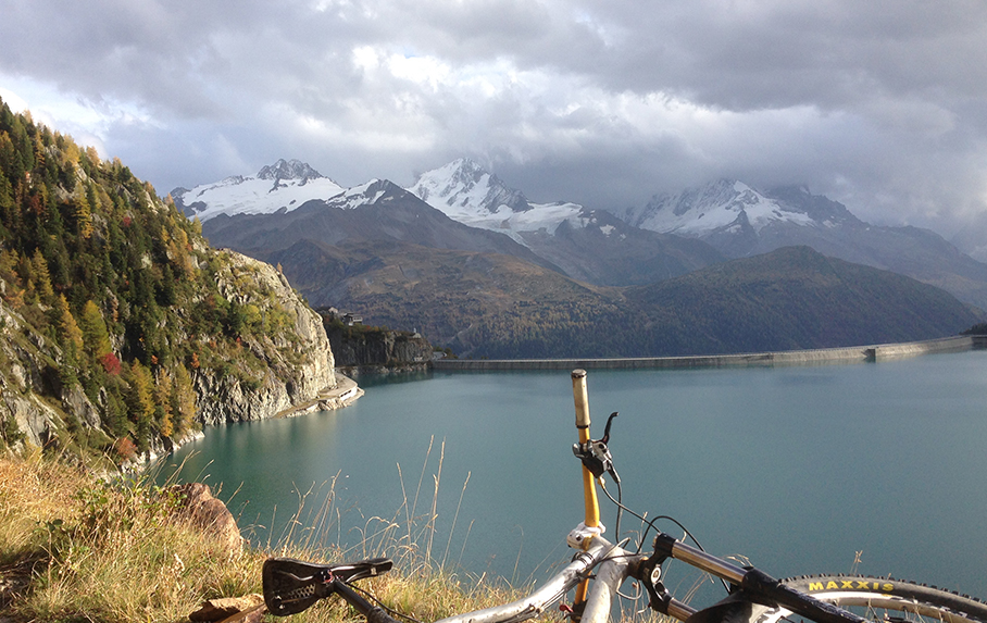 The mountain bike guide in Valais