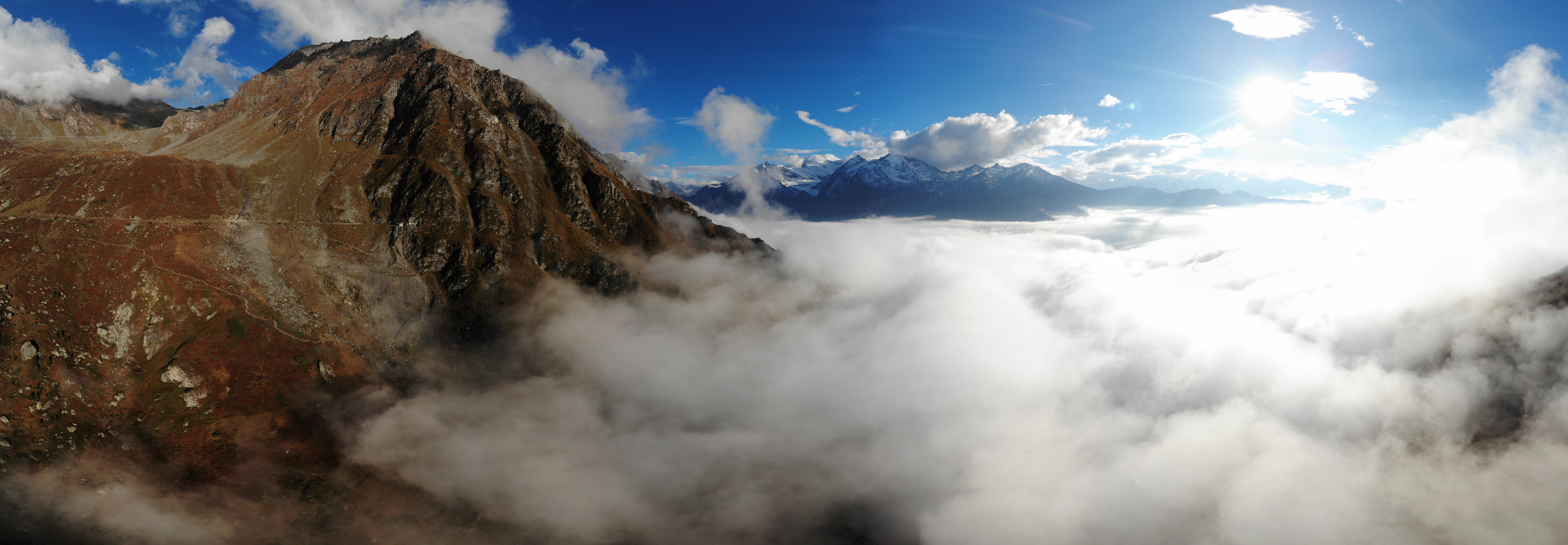 Above the clouds @ Val de Bagnes